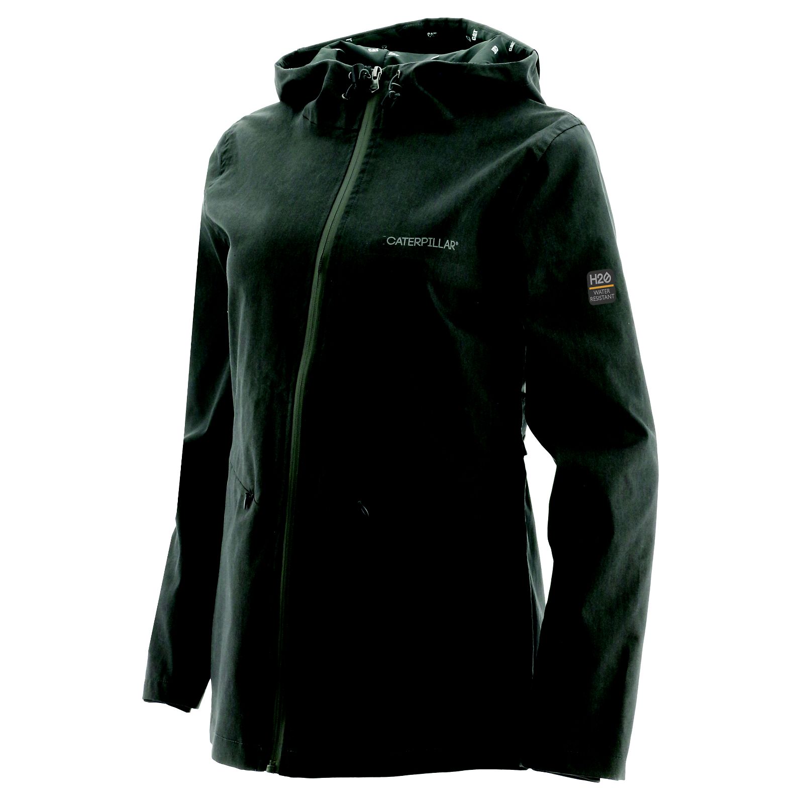 Caterpillar Clothing South Africa - Cat Women's Jennifer H2o Jackets Black RU1206754